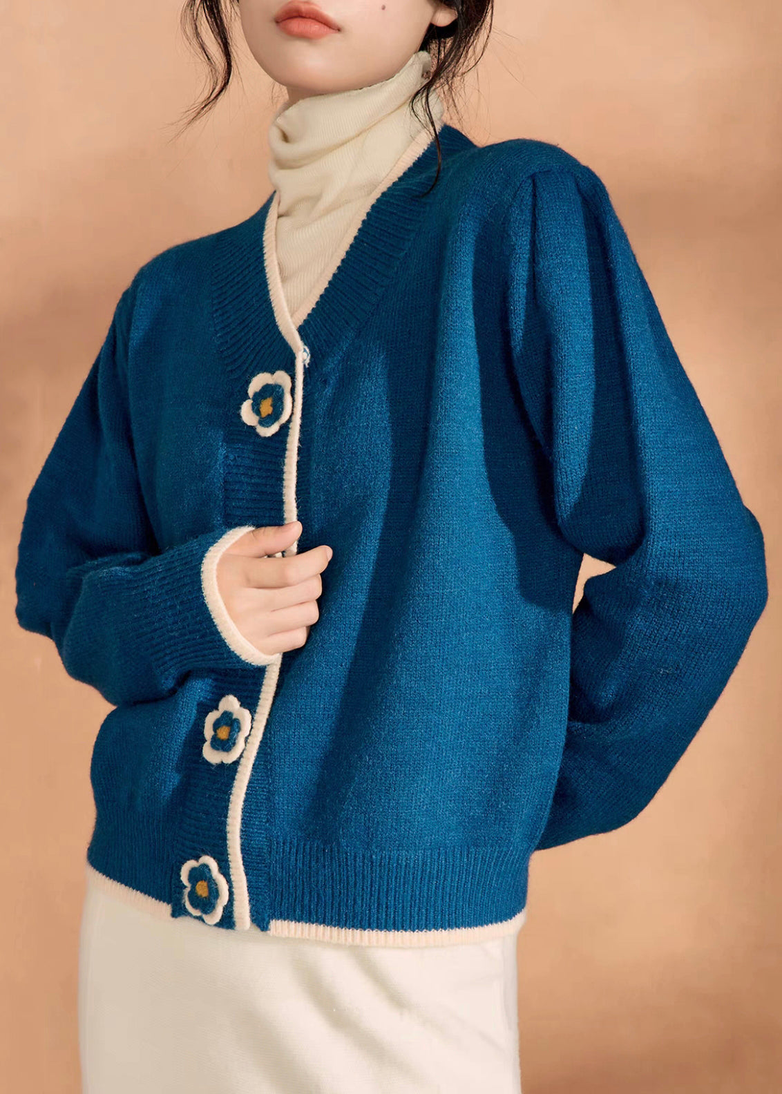 Vintage Inspired Sweater with a Contemporary Edge