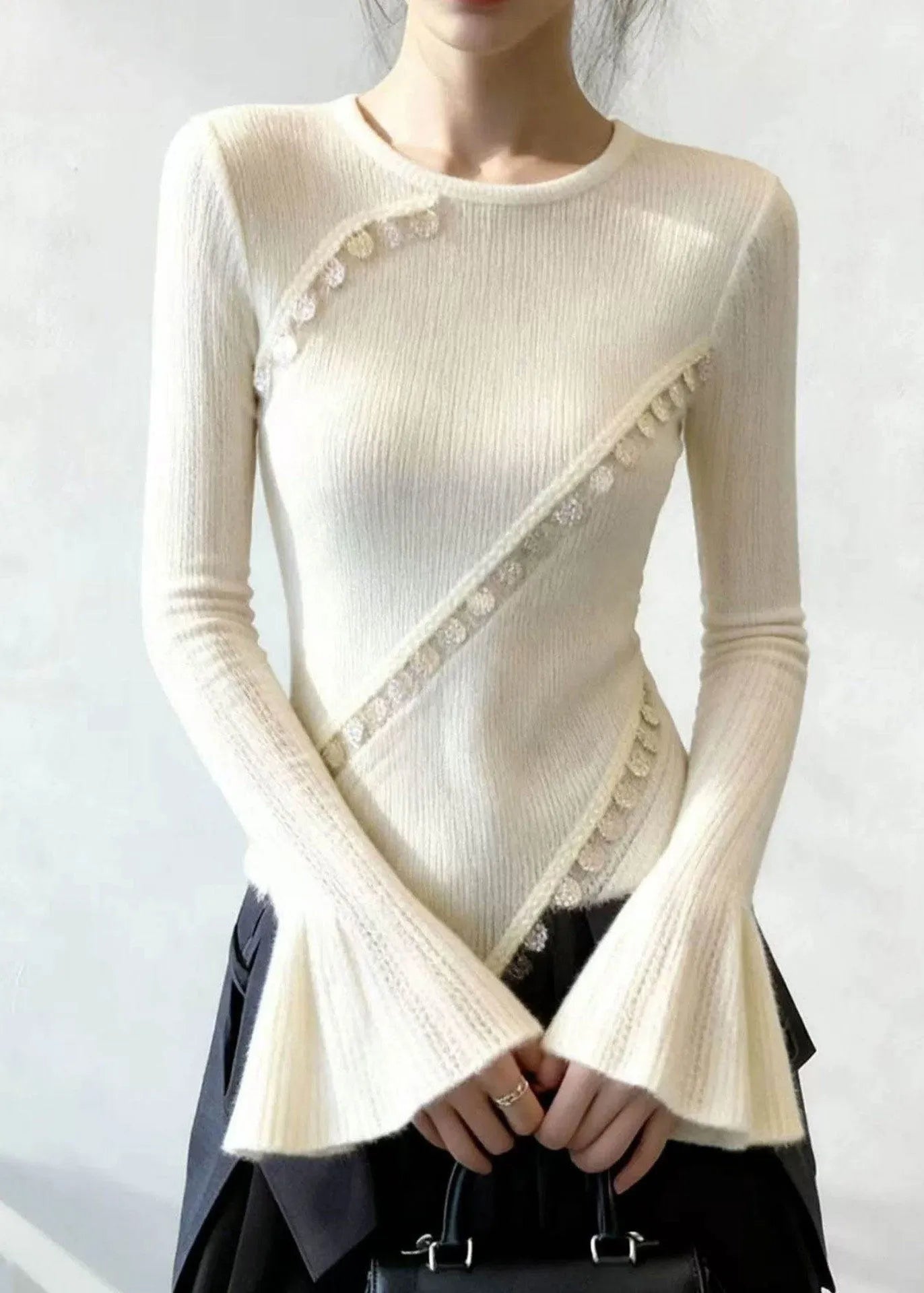 Classic Vintage Sweater with a Flattering Fit