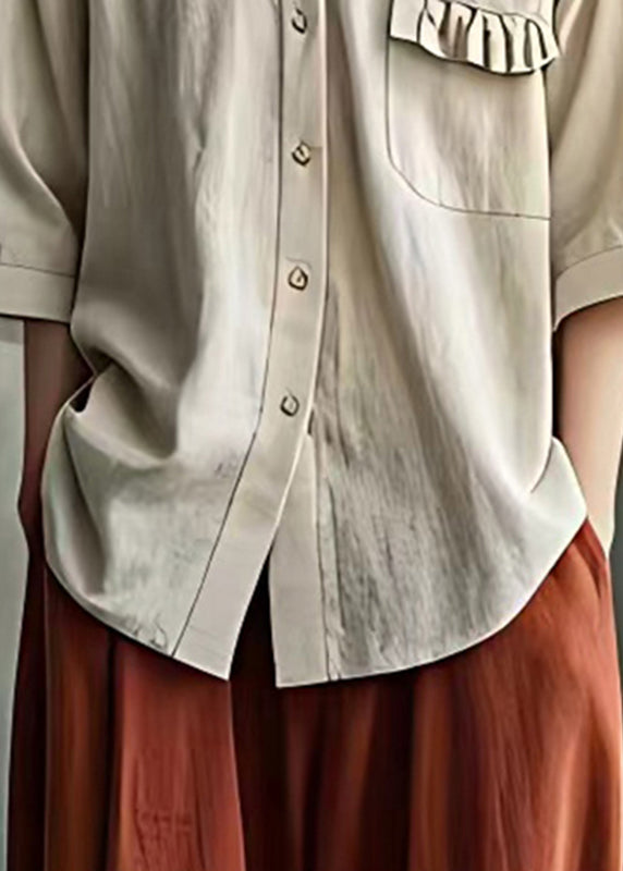 Well Tailored Shirt with a Graceful Silhouette