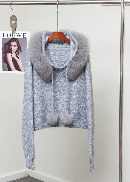 Vintage Inspired Sweater with a Contemporary Edge