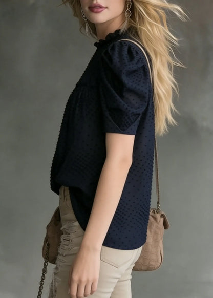 A Vintage Style Blouse with Delicate Timeless Details