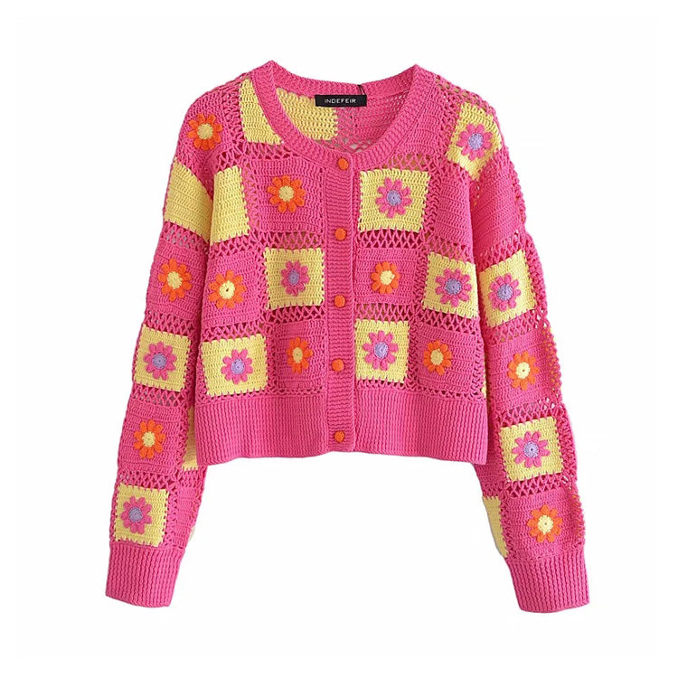 Vintage Inspired Cardigan with a Contemporary Edge