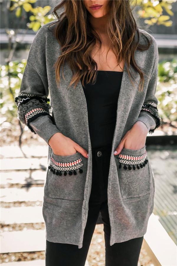 Vintage Inspired Cardigan with a Contemporary Edge