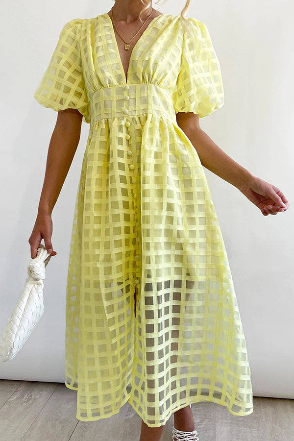 A Vintage Style Dress with Delicate Timeless Details