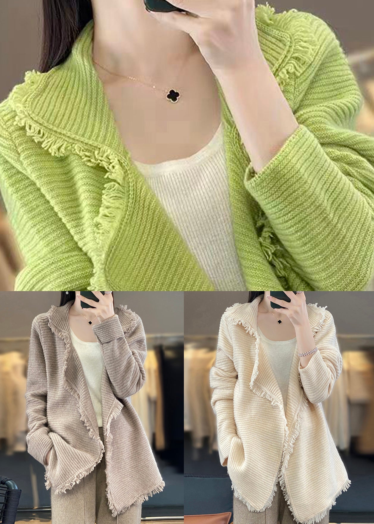 Beautifully Finished Cardigan in a Timeless Design