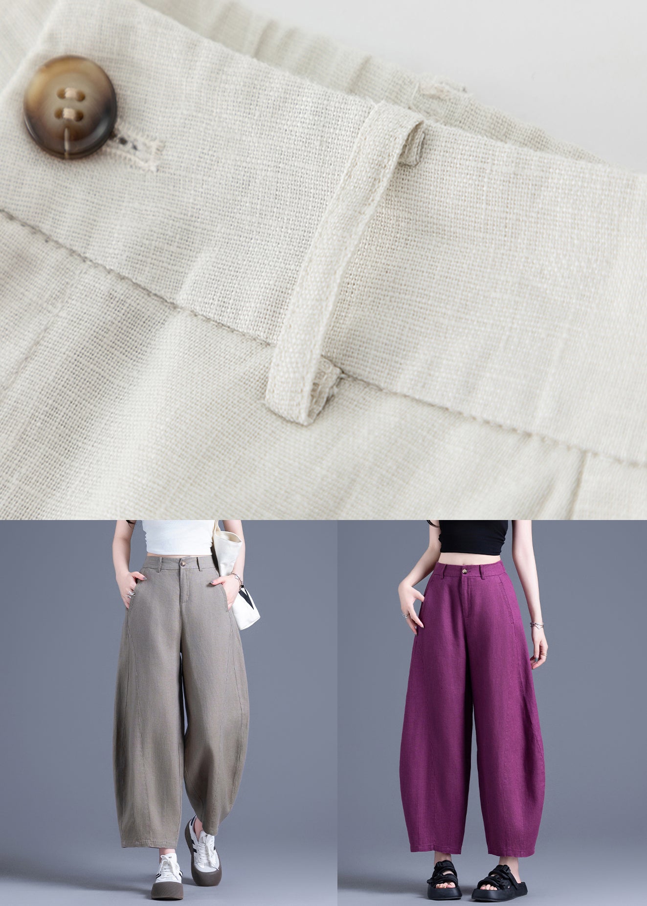 Classic Vintage Pants with a Flattering Fit