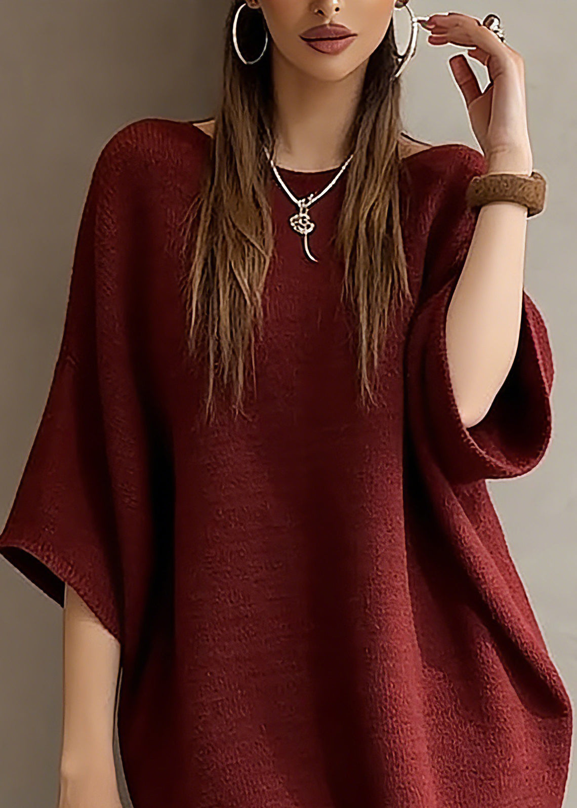 A Vintage Style Sweater with Delicate Timeless Details