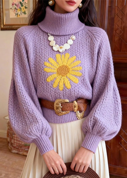 A Vintage Style Sweater with Delicate Timeless Details