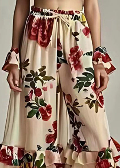 A Vintage Style Pants with Delicate Timeless Details