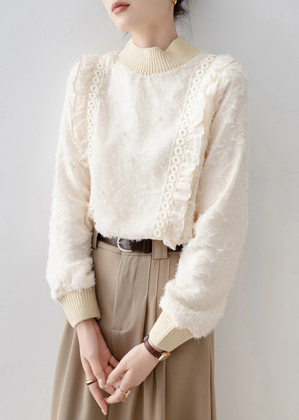 Gracefully Styled Blouse for Any Occasion