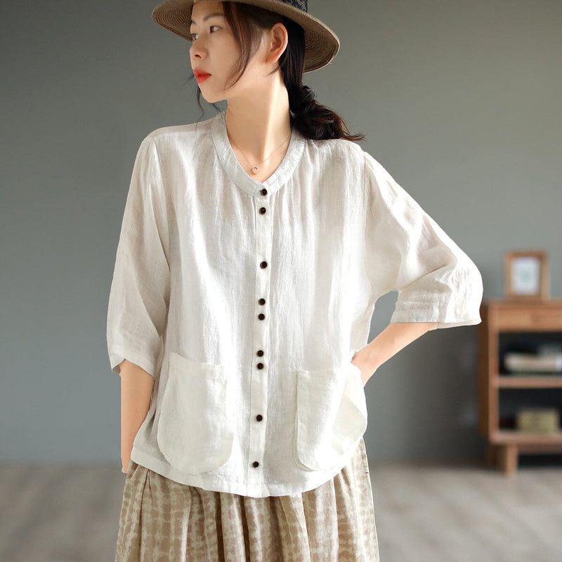 Beautifully Finished Blouse in a Timeless Design