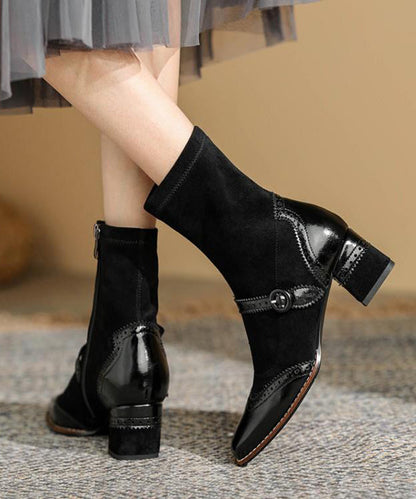 Classic Orthopedic Boots with Timeless Style