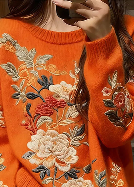 Vintage Inspired Sweater with a Contemporary Edge