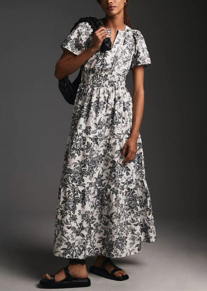 A Vintage Style Dress with Delicate Timeless Details