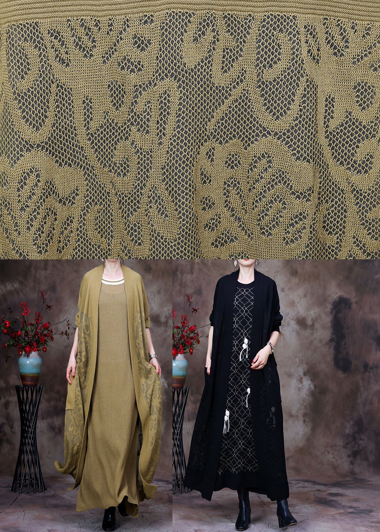 A Vintage Style Cardigan with Delicate Timeless Details
