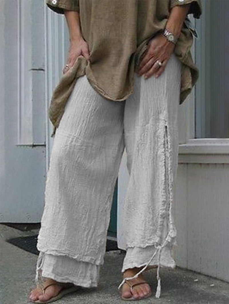 Well Tailored Pants with a Graceful Silhouette