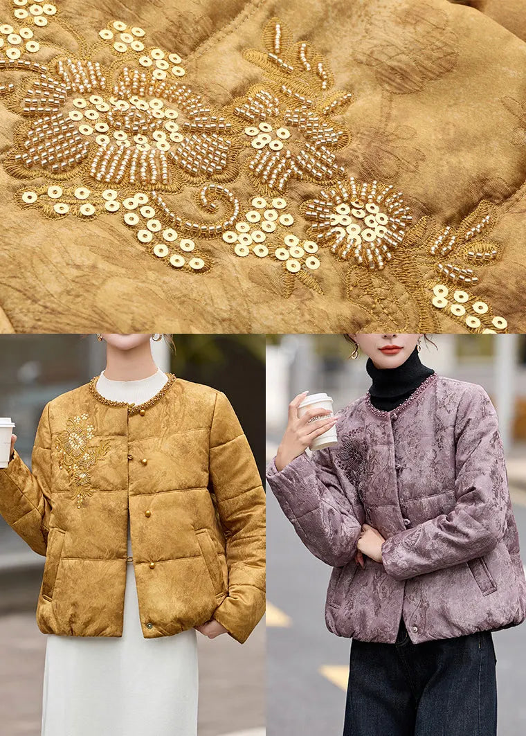A Vintage Style Jacket with Delicate Timeless Details