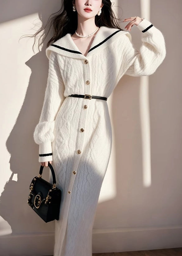 A Vintage Style Sweater with Delicate Timeless Details
